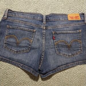 Blue Denim Shorts Levi's